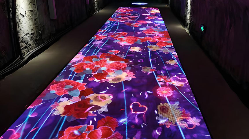 互动地砖屏系统