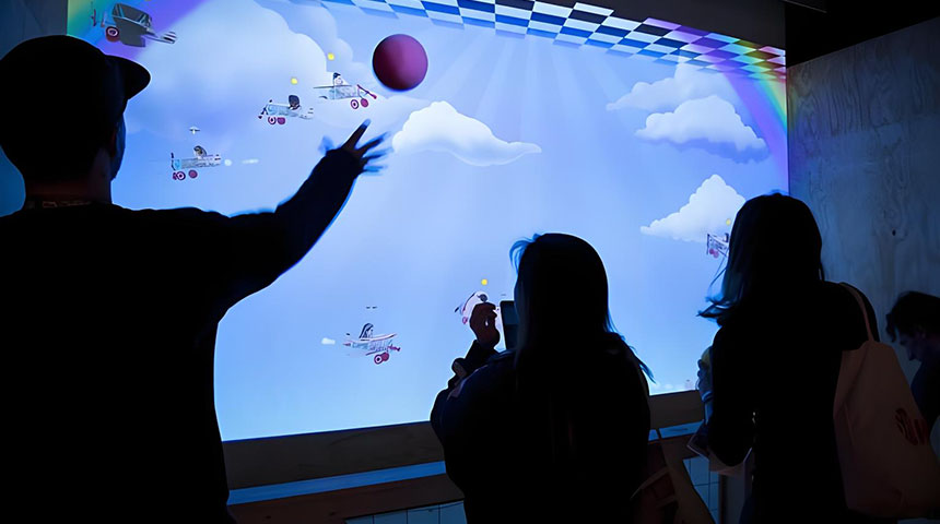 互动投影游戏