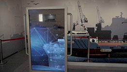 海洋工程船互动滑轨屏_互动屏幕项目导览图5