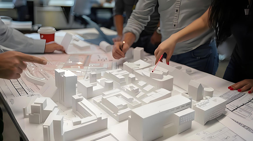 白模沙盘设计案例