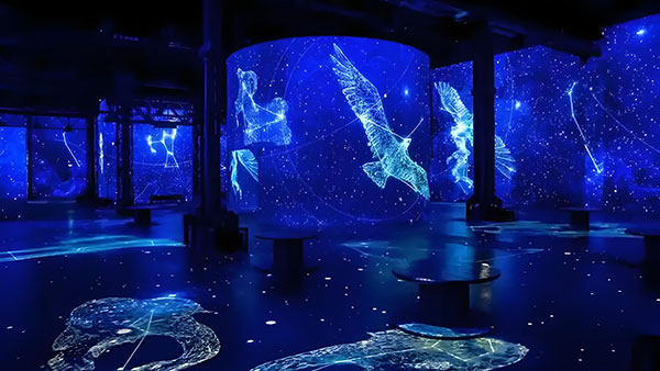 解析数字化展厅中的沉浸式空间运用