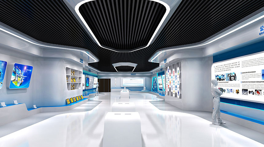 科技芯片展馆案例