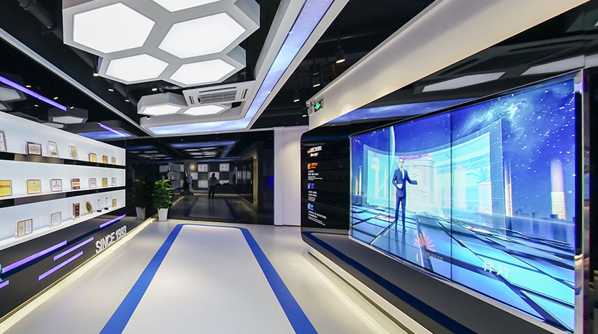 芯片展厅设计案例