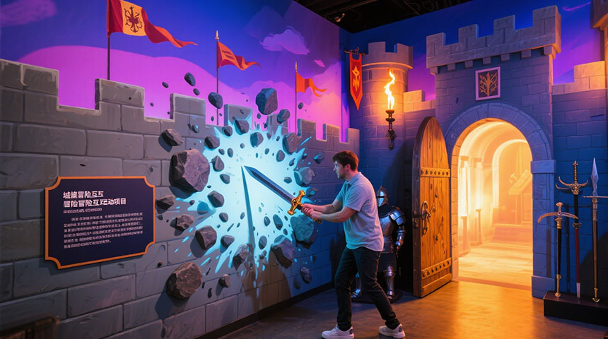 墙面互动游戏