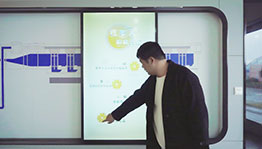 红美人分拣线互动滑轨屏_互动屏幕项目导览图3