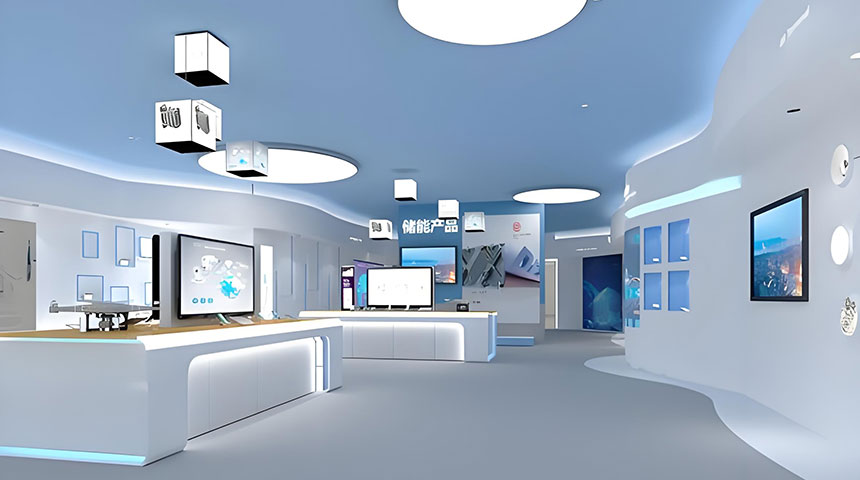 企业展厅设计案例视频