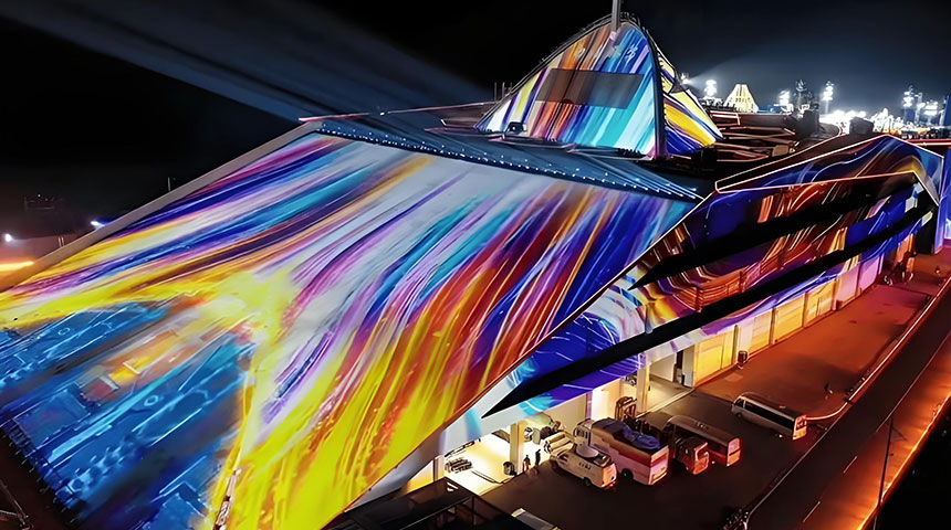 Mapping投影助力展厅设计，创新与科技并行