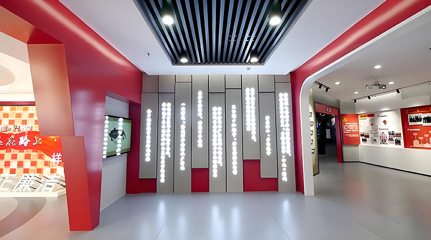 廉政枕头展馆案例