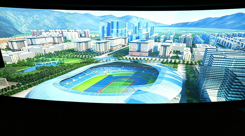 全息投影沙盘案例