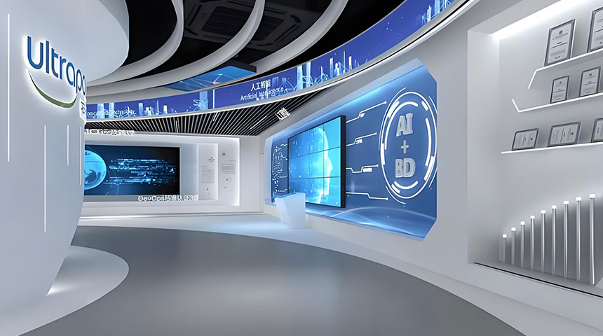 企业科技展厅案例视频