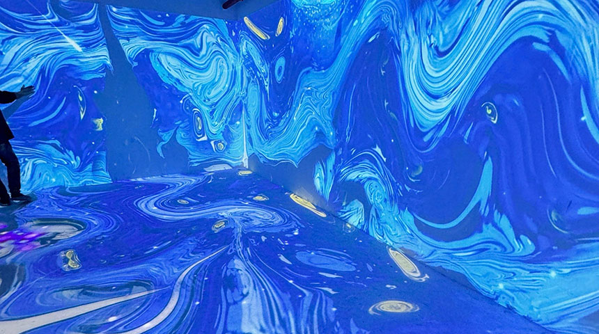 沉浸式空间投影案例