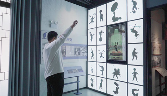杂技学习体感游戏_展厅多媒体项目导览图1