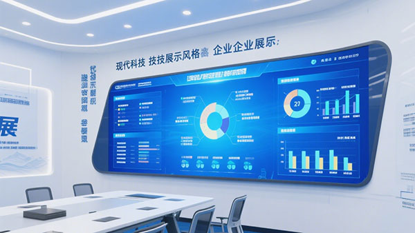 展厅异形屏结构设计，探索无限可能性