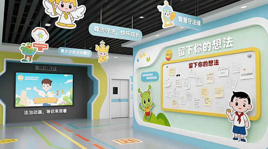 青少年法治展厅案例