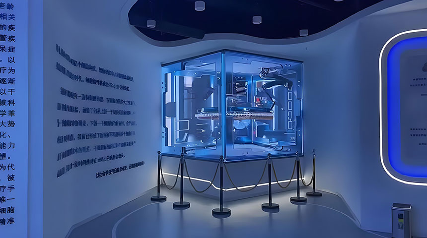 裸眼3d投影互动