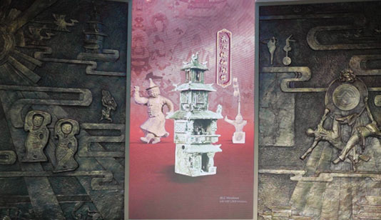 古韵临泉序厅LED大屏_其他展项项目导览图1
