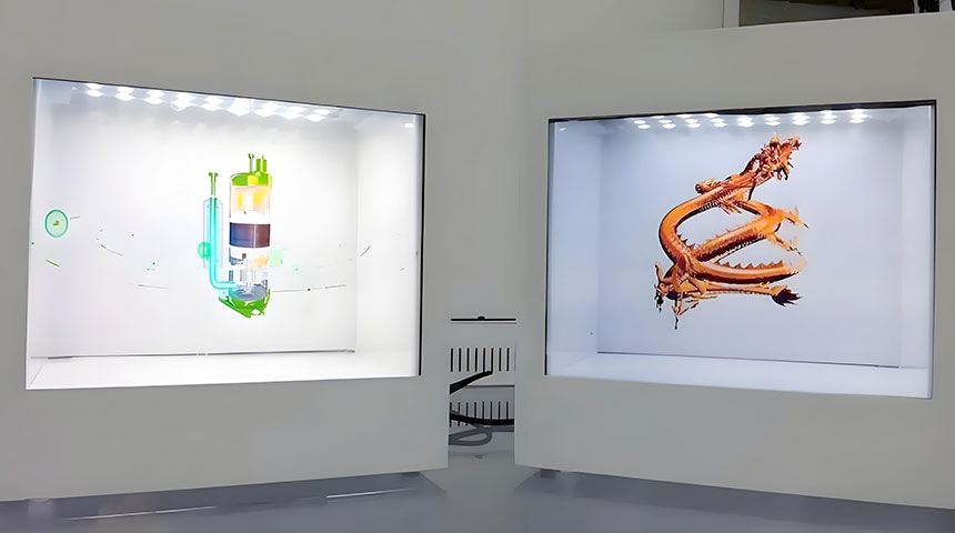 展厅展览透明显示屏