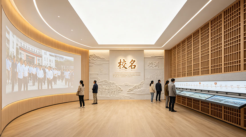 校史馆展厅怎么设计