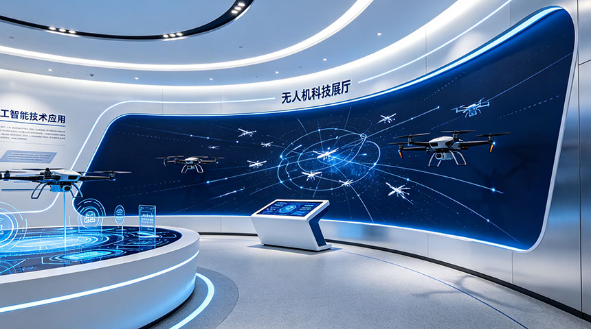 科技主题展厅设计案例