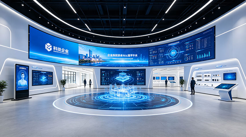 科技企业展厅视频案例
