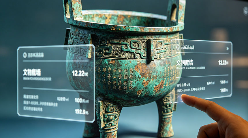 博物馆文物展览墙