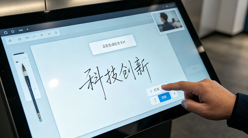 科技展馆设备留言系统
