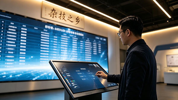 展厅设备推荐：互动答题让非遗活起来