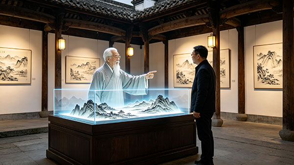 展厅虚拟数字人打造交互式讲解新载体