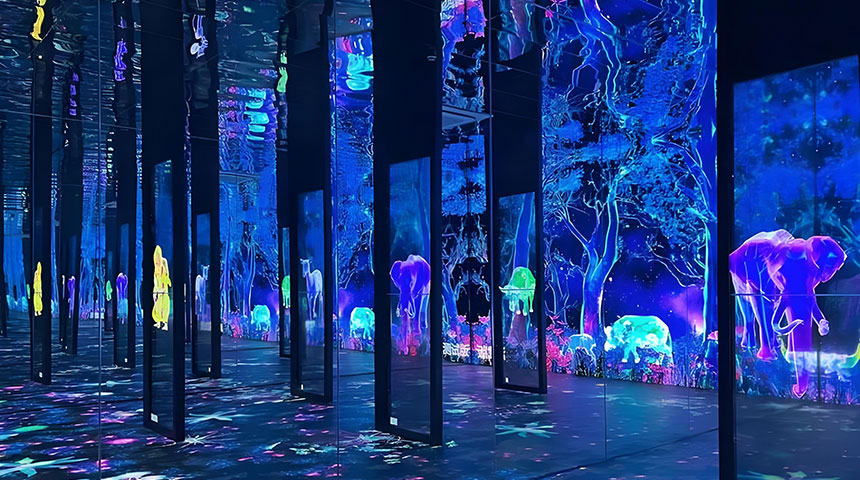艺术展厅沉浸式空间