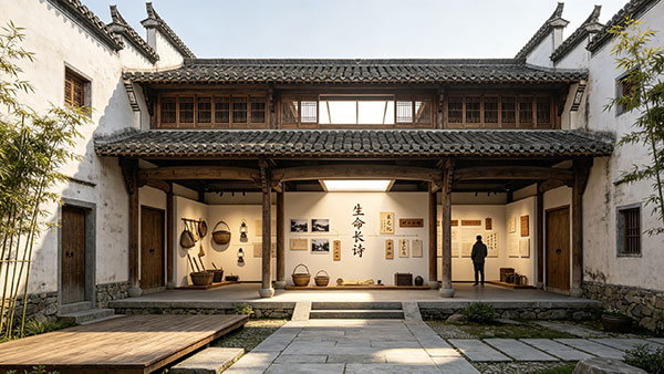 数字多媒体活化乡村展馆文化展陈内容