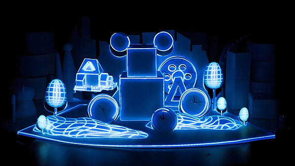 展厅Mapping 投影搭载沉浸式视觉展示效果