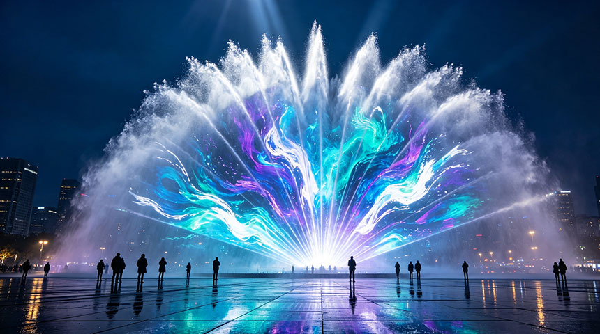 水幕全息投影
