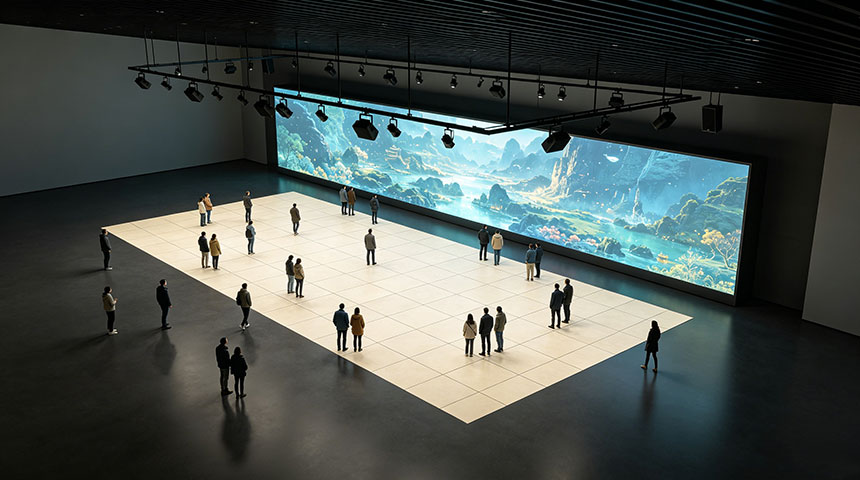 博物馆展示大屏互动
