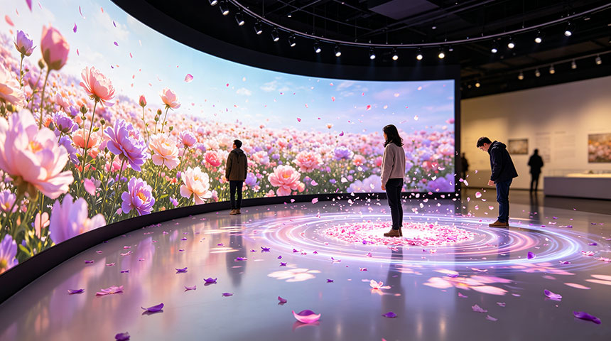 展厅裸眼3d技术