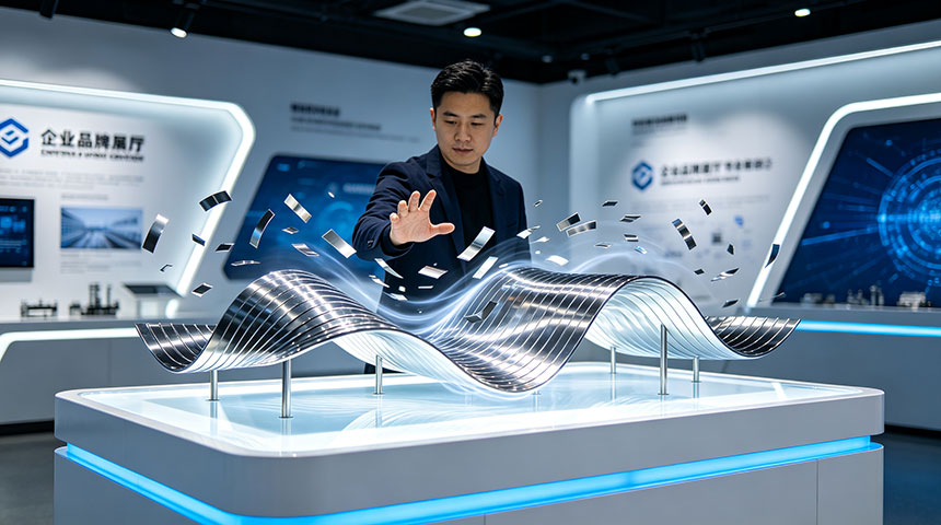 企业展厅互动装置制作
