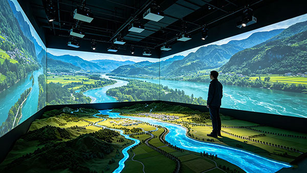 展厅沉浸式影片，赋能 CAVE 空间沉浸式观感
