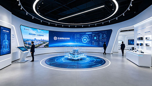 谈谈展会展厅设计多媒体展项应用方案