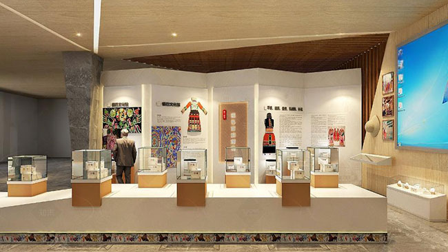 蔓时纪服装博物馆展厅