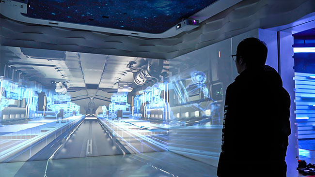 富强科技工艺展示沉浸式空间