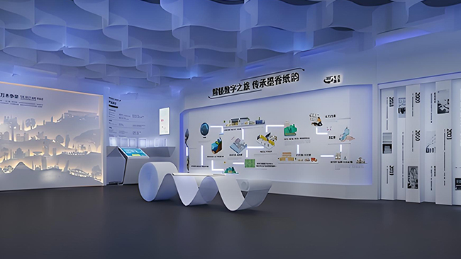 绿鸢纸艺企业生态展厅