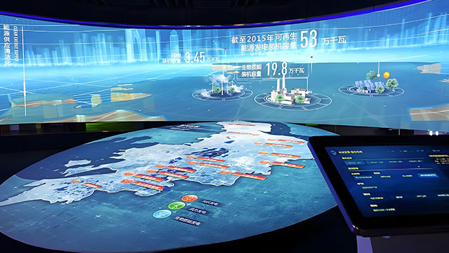 风光储智慧能源互动沙盘