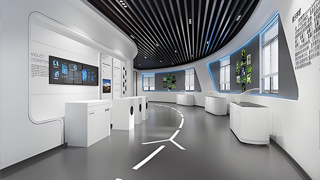 华纳纳米钙企业展厅