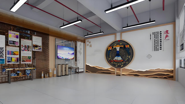 匠心传承非遗文化展厅