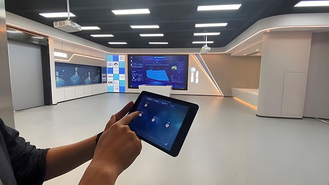 三江汇创谷展厅中控